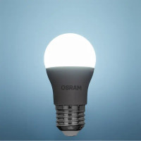 Лампа светодиодная Osram шар 9Вт 806Лм E27 холодный белый свет