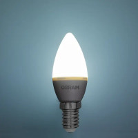 Лампа светодиодная Osram свеча 5Вт 470Лм E14 холодный белый свет