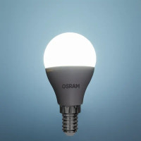 Лампа светодиодная Osram шар 9Вт 806Лм E14 холодный белый свет