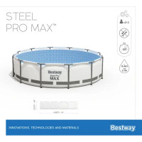 Каркасный бассейн Bestway 5612Z BW 488x122 см
