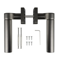 Дверные ручки Edson EDS-114H-Q1, цвет графит