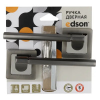 Дверные ручки Edson EDS-114H-Q1, цвет графит