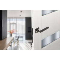 Дверные ручки Edson EDS-114H-Q1, цвет графит