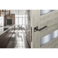 Дверные ручки Edson EDS-114H-Q1, цвет графит