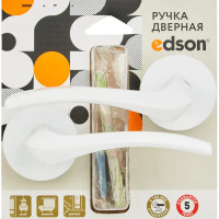 Дверные ручки Edson EDS-40H-R2, цвет белый