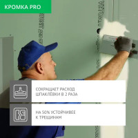 Гипсокартон влагостойкий 12.5 мм Vetonit Аква 2500x1200 мм 3 м²