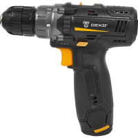 Дрель-шуруповерт аккумуляторная Deko GCD12DU3 063-4097, 12 В Li-ion 2x1.5 Ач