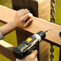 Дрель-шуруповерт аккумуляторная Deko GCD12DU3 063-4097, 12 В Li-ion 2x1.5 Ач