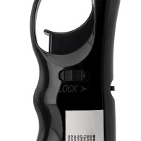 Пьезозажигалка бытовая многоразовая цвет черный