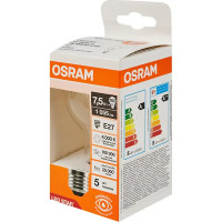 Лампа светодиодная Osram А E27 220/240 В 7.5 Вт груша 1055 лм нейтральный белый свет