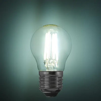 Лампа светодиодная Osram Р E27 220/240 В 4 Вт шар 470 лм холодный белый свет