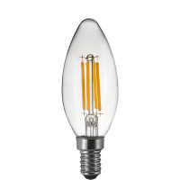 Лампа светодиодная Osram B E14 220/240 В 5 Вт свеча 600 лм холодный белый свет