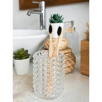 Стакан для зубных щёток Proffi Home Glass стекло цвет прозрачный