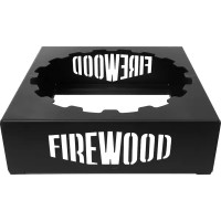 Подставка под казан Firewood 35.2x35.2x15.4 см сталь черный