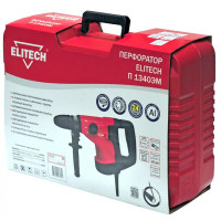 Перфоратор сетевой SDS-max Elitech П 1340ЭМ, 1300 Вт, 7 Дж