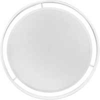 Светильник настенно-потолочный светодиодный 48203.40.72.77WT-WT с пультом управления 17 м² регулируемый цвет света цвет белый