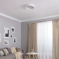 Светильник настенно-потолочный светодиодный 48203.40.72.77WT-WT с пультом управления 17 м² регулируемый цвет света цвет белый