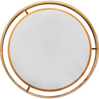 Светильник настенно-потолочный светодиодный 72 Вт с пультом управления 17 м² регулируемый цвет света цвет золотистый