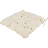 Подушка для садовой мебели Linen Way 44x44 см цвет кремовый