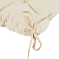 Подушка для садовой мебели Linen Way 44x44 см цвет кремовый