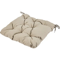 Подушка для садовой мебели Linen Way 44x44 см цвет серый