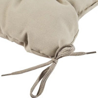 Подушка для садовой мебели Linen Way 44x44 см цвет серый