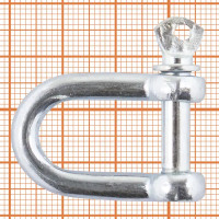 Скоба такелажная 12x6 мм, сталь