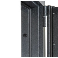 Дверь входная металлическая Порта 88x205 см правая букле графит
