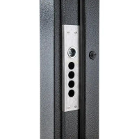Дверь входная металлическая Порта 88x205 см правая букле графит