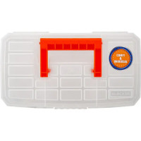 Органайзер для крепежа Blocker Techniker прозрачный 84x236x236 мм, пластик