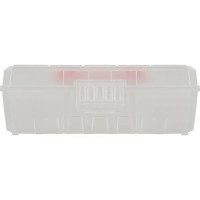 Органайзер для крепежа Blocker Techniker прозрачный 84x236x236 мм, пластик