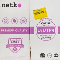 Кабель UTP 4 cat.5e 4x2x0.51 мм² 305 м