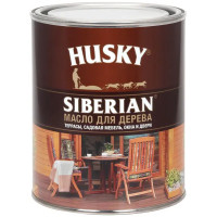 Масло для дерева Husky Siberian прозрачное 0.9 л