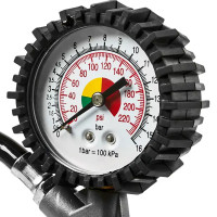 Пистолет для подкачки с манометром Pegas Pneumatic TG-3 120 л/мин