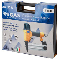 Пневмопистолет гвоздезабивной Pegas Pneumatic F50-C 1017 для гвоздей 10-50 мм