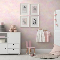 Обои флизелиновые Ovk Design Рапунцель светло-розовые 1.06 м 10474-01