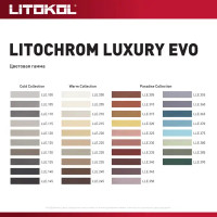 Затирка цементно-полимерная Litokol Litochrom Luxury Evo цвет LLE 115 светло-серый 2кг