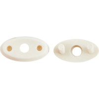 Заглушки для розеток, пластик, цвет слоновая кость, 10 шт.