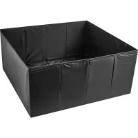 Короб для хранения без крышки полиэстер 52x55x25 черный
