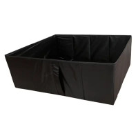 Короб для хранения без крышки полиэстер 52x55x25 черный