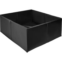 Короб для хранения без крышки полиэстер 52x55x25 черный