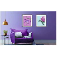Постер В розовом цвете 30x40 см 2 шт.