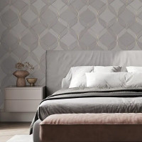 Обои флизелиновые Monte Solaro Mayfair серые 1.06 м MS9139-23