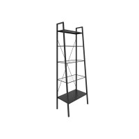 Стеллаж для ванной комнаты широкий Март Ferro 35x60x170 см цвет черный