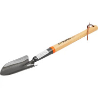 Совок садовый Truper 15032 55 см деревянный черенок сталь бежевый