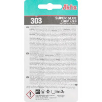 Суперклей Akfix 303 3 г