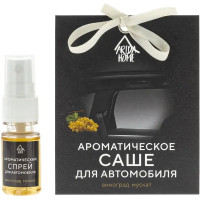 Автонабор ароматический Arida Home Виноград мускат, 10 мл