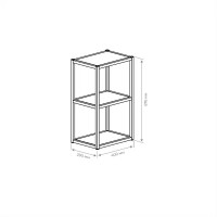 Модуль навесной Ферро 40x67.6x29 см сталь цвет черный