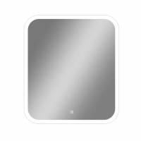 Зеркало для ванной Light Led с подсветкой 50x60 см цвет белый