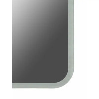Зеркало для ванной Light Led с подсветкой 40x60 см цвет белый